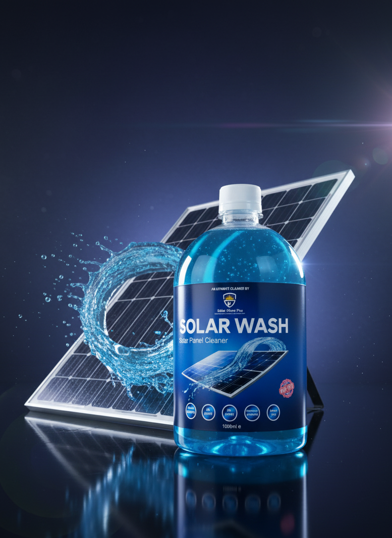 Solar Wash – Professional Solar Panel Cleaner (1000ml)