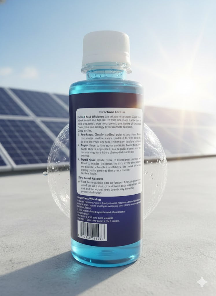 Solar Wash – Professional Solar Panel Cleaner (200ml) – Solar Store Pro